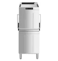 SMEG Doorschuifvaatwasser | EASYLINE | Energiezuinig (Warmteterugwinning) | Mand 500x500 | Afvoerpomp | Zeeppomp | Naglanspomp | Ontharder | Breaktank | 400V | 634x745x1523/2138(h)mm 