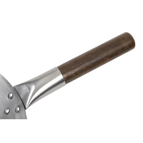 Wokpan | Staal | Div. Warmtebronnen | Platte Bodem | Ø330x185(h)mm