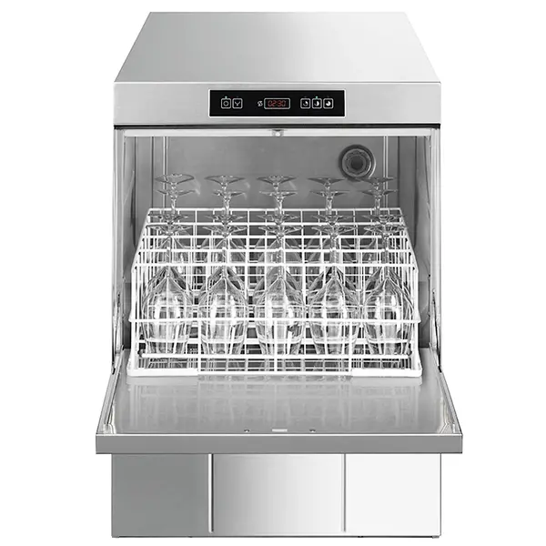 Horeca Vaatwasser | ECOLINE | Mand 500x500 | Afvoerpomp | Zeeppomp | Naglanspomp | Breaktank | 400V | 578x600x814(h)mm