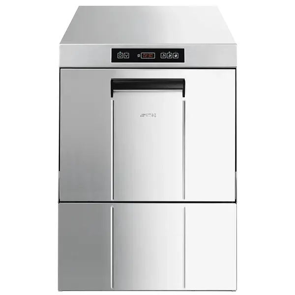 Horeca Vaatwasser | ECOLINE | Mand 500x500 | Afvoerpomp | Zeeppomp | Naglanspomp | Ontharder | Breaktank | 400V | 578x600x814(h)mm