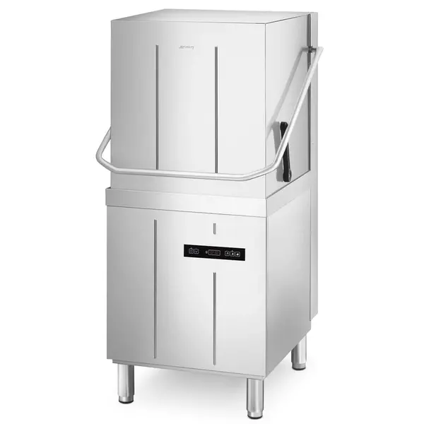 Doorschuifvaatwasser | ECOLINE | Mand 500x500 | Afvoerpomp | Zeeppomp | Naglanspomp | Breaktank | 400V | 634x750x1440/2055(h)mm