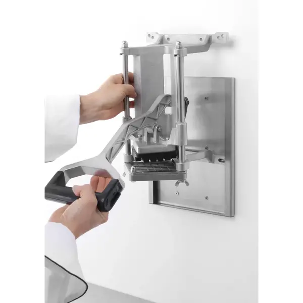 Frietsnijder | Gietaluminium | 4 Messen (6/9/13mm + 8 Partjes) | 430x168x290(h)mm