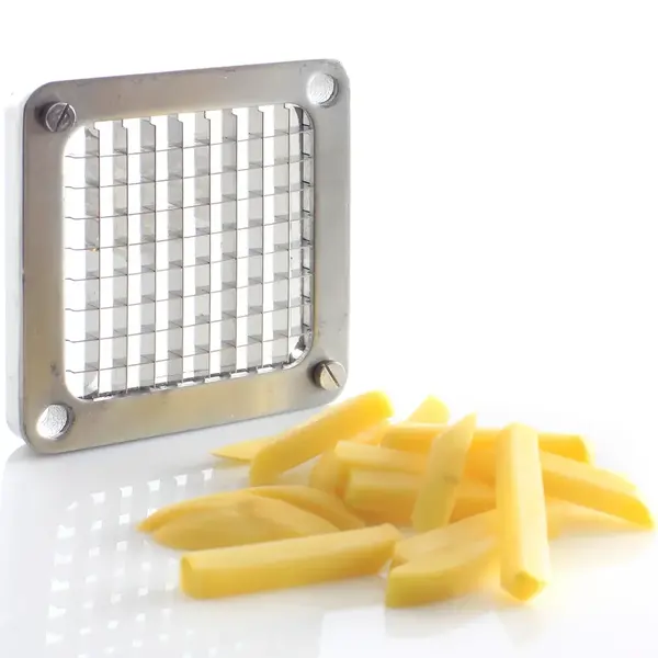 Frietsnijder | Gietaluminium | 4 Messen (6/9/13mm + 8 Partjes) | 430x168x290(h)mm