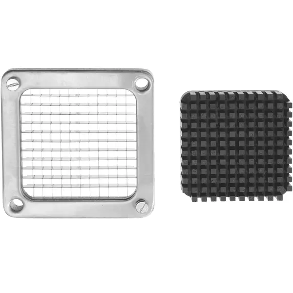 Mesrooster/Drukstuk | RVS/Kunststof | 6x6mm | 110x110x10(h)mm