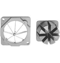 HENDI Mesrooster/Drukstuk | RVS | 8 Partjes | 110x110x10(h)mm 