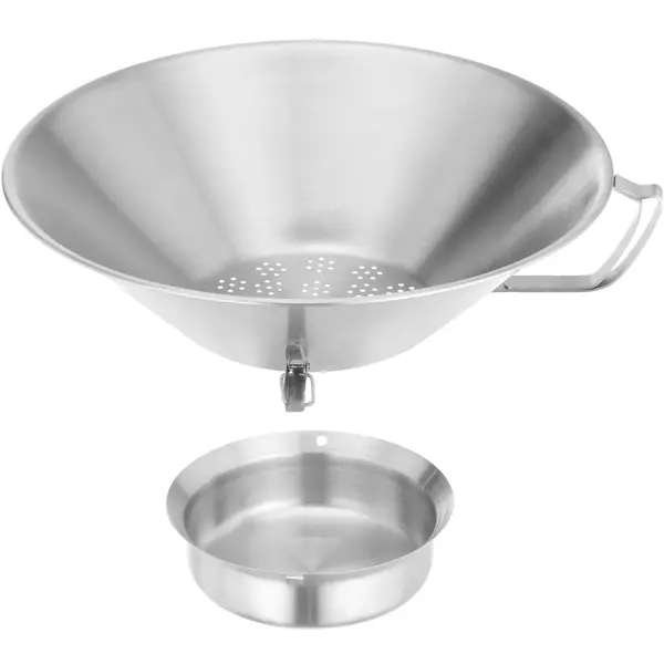 Afneembare Friteslekbak | RVS | Ø410x170(h)mm