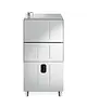 SMEG Pannen-/Pottenwasser | Mand 700x600 | Afvoerpomp | Zeeppomp | Naglanspomp | Ontharder | Breaktank | 400V | 800x860x2100/2465(h)mm 