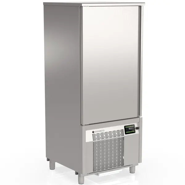 Blastchiller | GOURMET | 15 Niveaus (EN/GN) | 63kg Koelen / 37kg Vriezen | 2.68kW (230V) | Touchscreen | 800x800x1920(h)mm
