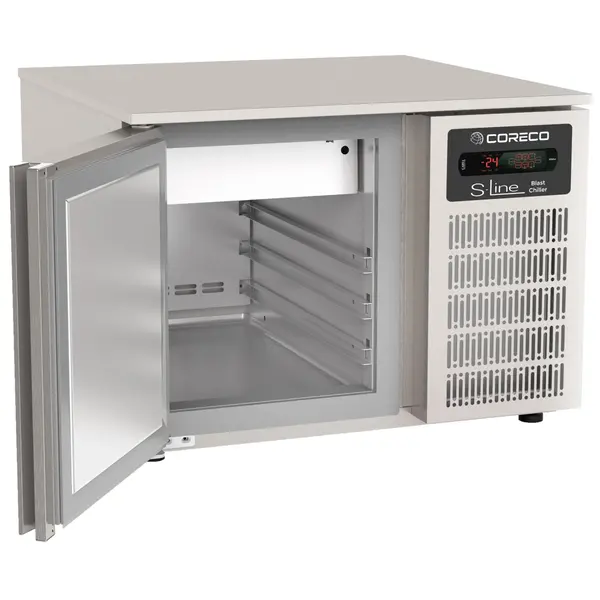 Blastchiller | S-LINE | 3 Niveaus (1/1 GN) | 10kg Koelen / 6.8kg Vriezen | 1.1kW (230V) | 715x700x520(h)mm