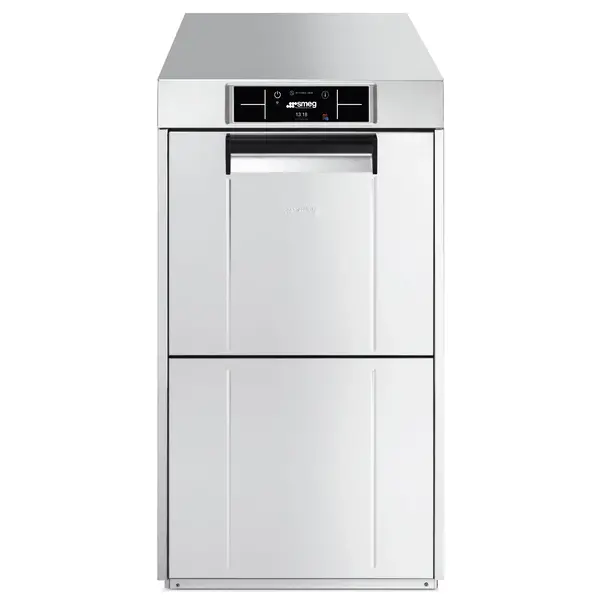 Glazenspoelmachine | PURA | Mand 400x400 | Osmose | Afvoerpomp | Zeeppomp | Naglanspomp | Breaktank | 400V | Touchscreen + App | Dubbelwandig | 460x600x825(h)mm