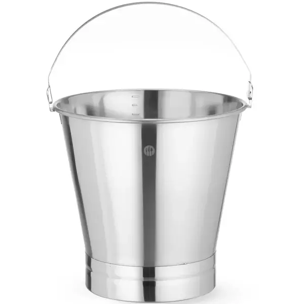 Emmer | ProfiLine | RVS | 7L | Stootrand | Maatverdeling | Ø230x245(h)mm