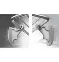 MED DOM Geleiderset | DOM SYSTEM | 2 Sets | Anti-Tilt/Normaal 