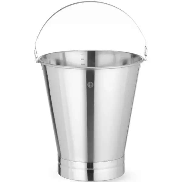 Emmer | ProfiLine | RVS | 12L | Stootrand | Maatverdeling | Ø300x310(h)mm