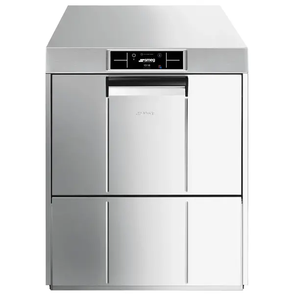 Glazenspoelmachine | PURA | Mand 500x500 | Afvoerpomp | Zeeppomp | Naglanspomp | Ontharder | Breaktank | 400V | Touchscreen + App | Dubbelwandig | 600x600x722(h)mm