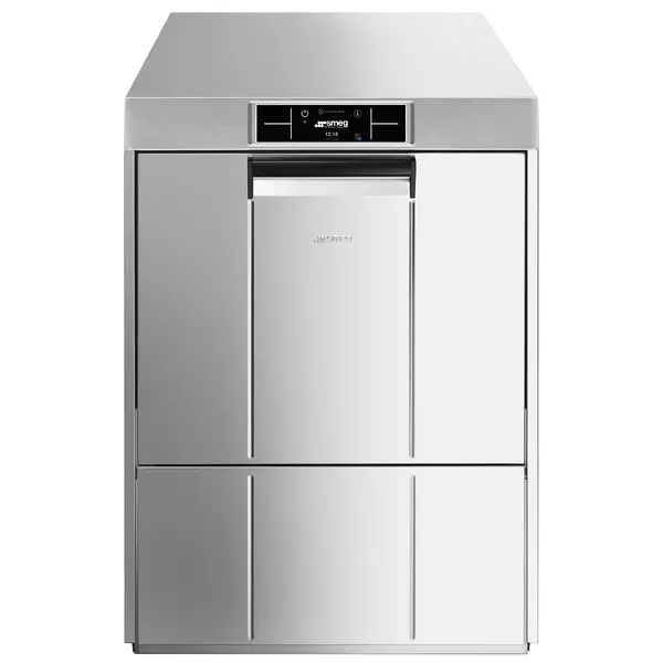 Horeca Vaatwasser | PURA | Mand 500x500 | Afvoerpomp | Zeeppomp | Naglanspomp | Ontharder | Breaktank | 400V | Touchscreen + App | Dubbelwandig | 600x600x822(h)mm