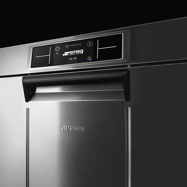 Dienbladen Vaatwasser | PURA | Hoog Model | Mand 500x500 | Afvoerpomp | Zeeppomp | Naglanspomp | Ontharder | Breaktank | 400V | Touchscreen + App | Dubbelwandig | 600x690x1315(h)mm