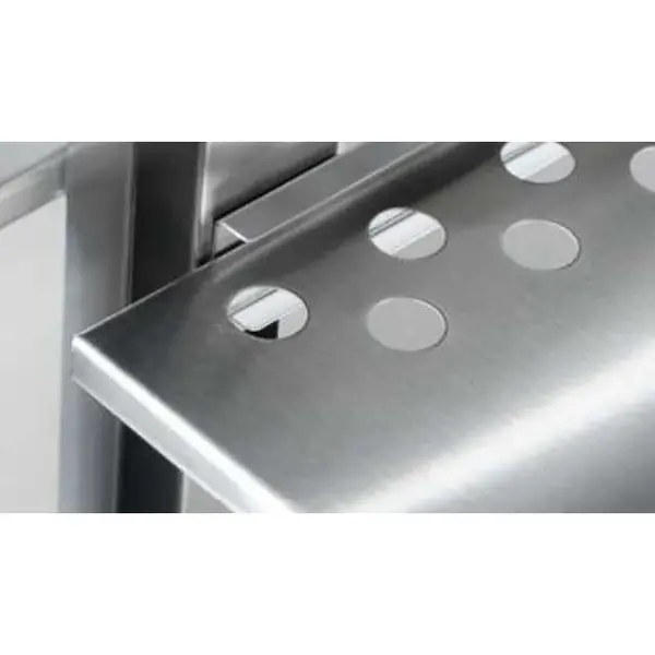 Rooster | MED DOM Koelingen | 530x550mm | Geperforeerd RVS