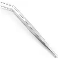HENDI Pincet | RVS | Gebogen | 305mm 