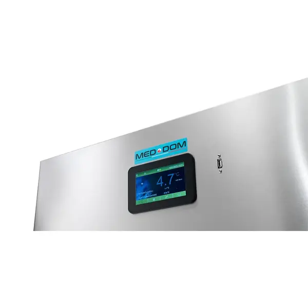 Medische Vrieskast | LEONARD | 600L | RVS | -18°C/-22°C | Geforceerd | Touchscreen | 710x705x2050/2120(h)mm