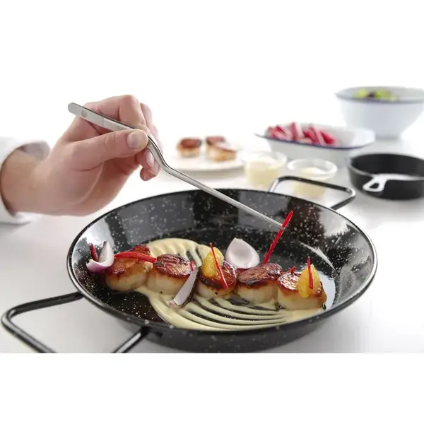 Pincet | RVS | Gebogen | 210mm