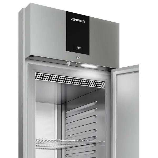 Koelkast | Energiezuinig | 700L (2/1 GN) | RVS | -2°C/+8°C | Geforceerd | Temperatuur-/Deuralarm | Bluetooth (Optie) | 695x865x2080(h)mm