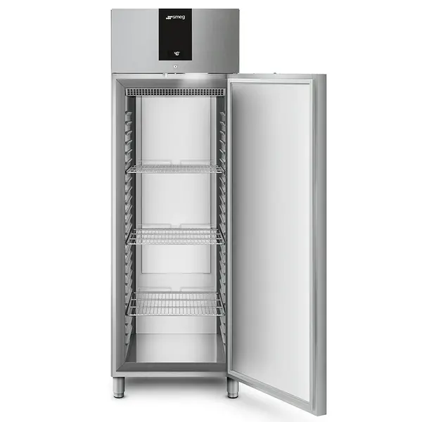 Koelkast | Energiezuinig | 700L (2/1 GN) | RVS | -2°C/+8°C | Geforceerd | Temperatuur-/Deuralarm | Bluetooth (Optie) | 695x865x2080(h)mm