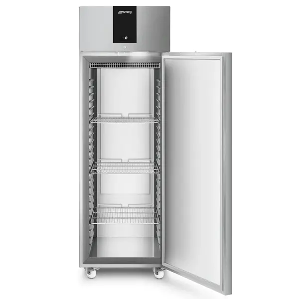 Vrieskast | 700L (2/1 GN) | RVS | -18°C/-22°C | Geforceerd | Temperatuur-/Deuralarm | Bluetooth (Optie) | Wielen (Geremd) | 695x865x2075(h)mm