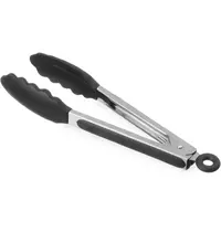 HENDI Serveertang | RVS | Zwart | 267x40x40(h)mm 