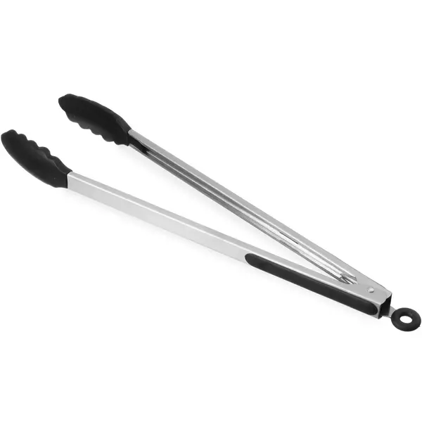 Serveertang | RVS | Zwart | 445x40x55(h)mm