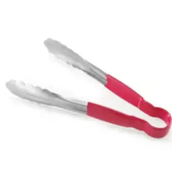 Serveertang | RVS | Rood | HACCP | 300mm