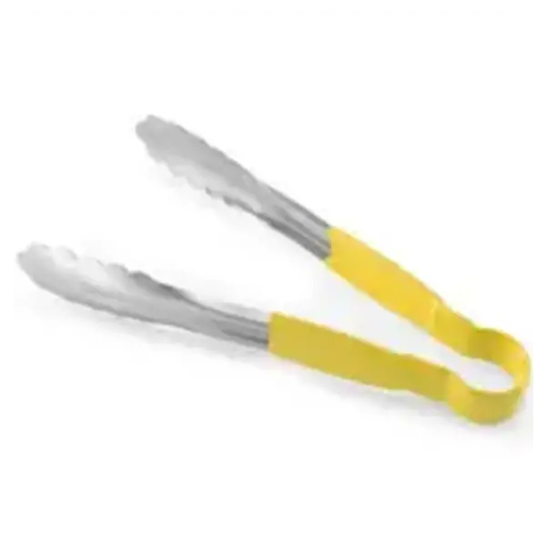 Serveertang | RVS | Geel | HACCP | 300mm