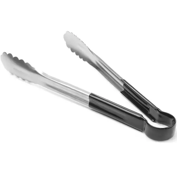 Serveertang | RVS | Zwart | 300mm