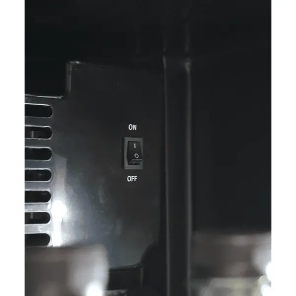 Drankenkoeling | SVE | 400L | Zwart | +2°C/+10°C | Statisch | Wielen | 650x595x1795(h)mm