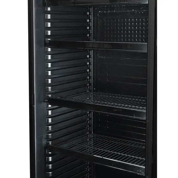 Drankenkoeling | SVE | 400L | Zwart | +2°C/+10°C | Statisch | Wielen | 650x595x1795(h)mm