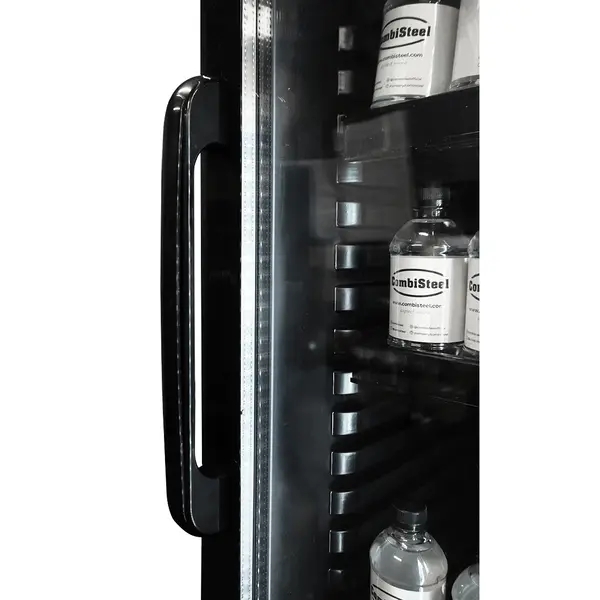 Drankenkoeling | SVE | 400L | Zwart | +2°C/+10°C | Statisch | Wielen | 650x595x1950(h)mm