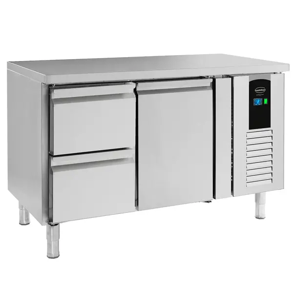 Koelwerkbank | ENERGY LINE | 190L | 1 Deur + 2 Laden (1/1 GN) | +2°C/+8°C | Geforceerd | 1360x700x860(h)mm