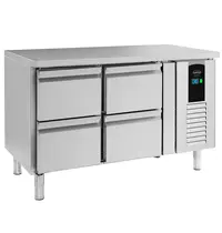 CombiSteel Koelwerkbank | ENERGY LINE | 190L | 4 Laden (1/1 GN) | +2°C/+8°C | Geforceerd | 1360x700x860(h)mm 