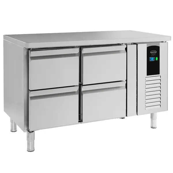 Koelwerkbank | ENERGY LINE | 190L | 4 Laden (1/1 GN) | +2°C/+8°C | Geforceerd | 1360x700x860(h)mm