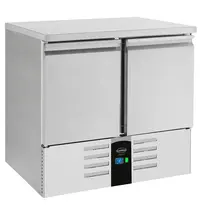 CombiSteel Koelwerkbank | ENERGY LINE | Energiezuinig | 257L | 2 Deuren (1/1 GN) | +2°C/+8°C | Geforceerd | 903x700x870(h)mm