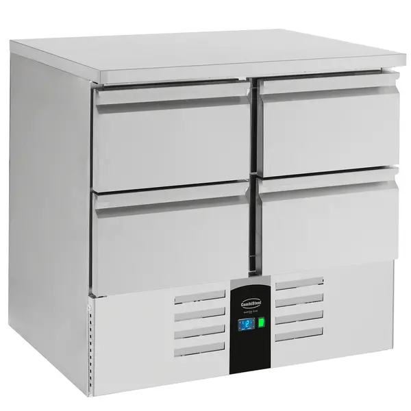 Koelwerkbank | ENERGY LINE | Energiezuinig | 257L | 4 Laden (1/1 GN) | +2°C/+8°C | Geforceerd | 903x700x870(h)mm