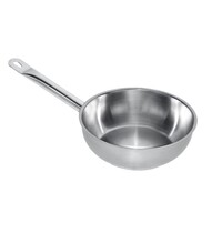 Chefs Heat Sauteuse | RVS | 1.2L | Div. Warmtebronnen | Ø160x60(h)mm 