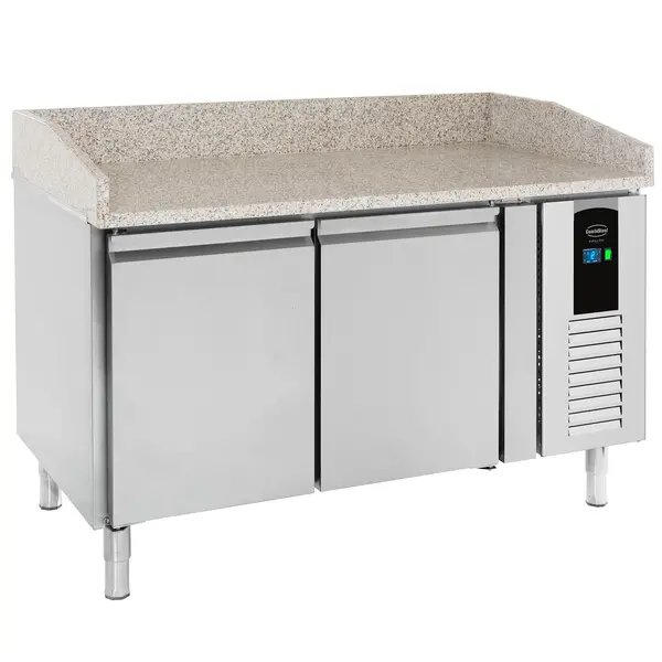 Pizzawerkbank | ENERGY LINE | Energiezuinig | 268L | 2 Deuren (EN600x400) | +2°C/+8°C | Geforceerd | 1510x800x910/1090(h)mm