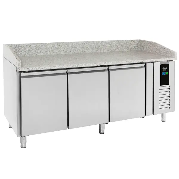 Pizzawerkbank | ENERGY LINE | Energiezuinig | 410L | 3 Deuren (EN600x400) | +2°C/+8°C | Geforceerd | 2020x800x910/1090(h)mm