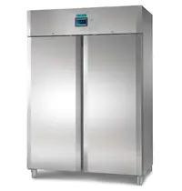 MED DOM Medische Koelkast | LEONARD | 1400L (2/1 GN) | RVS | -2°C/+8°C | Geforceerd | Touchscreen | 1420x795x2050/2120(h)mm