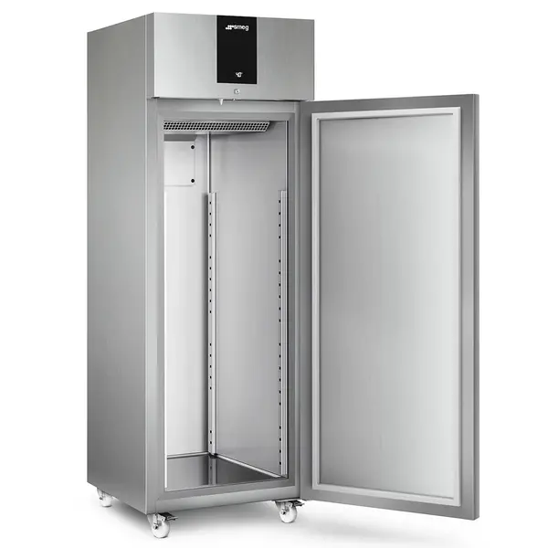 Koelkast | Energiezuinig | 700L (2/1 GN) | RVS | -2°C/+8°C | Geforceerd | Temperatuur-/Deuralarm | Bluetooth (Optie) | Wielen (Geremd) | 740x845x2105(h)mm