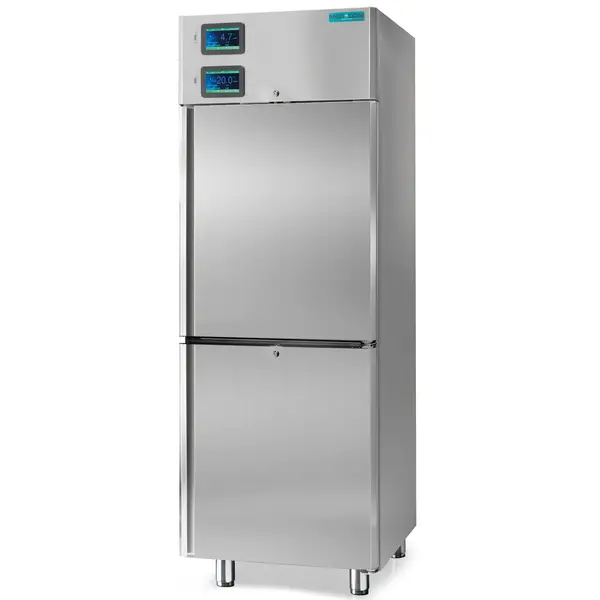 Medische Koelkast | LEONARD COMB | 700L (2/1 GN) | RVS | -2°C/+8°C | Geforceerd | Touchscreen | 710x820x2050/2120(h)mm