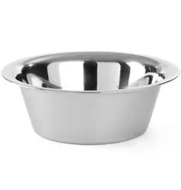 HENDI Beslagkom | RVS | Platte Bodem | 4.4L | Ø310x107(h)mm