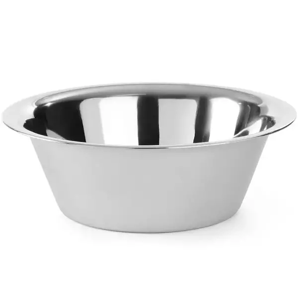 Beslagkom | RVS | Platte Bodem | 5.7L | Ø340x113(h)mm