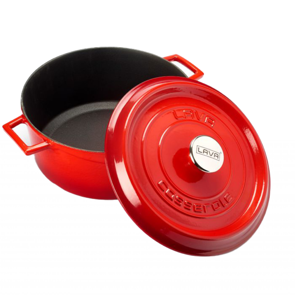 Braadpan | Gietijzer | 4.5L | Div. Warmtebronnen | Incl. Deksel | Ø240x125(h)mm