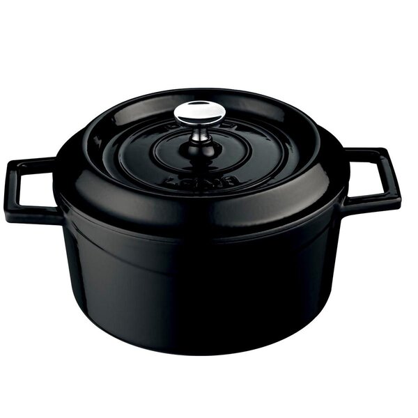 Braadpan | Gietijzer | 9.86L | Div. Warmtebronnen | Incl. Deksel | Ø320x150(h)mm